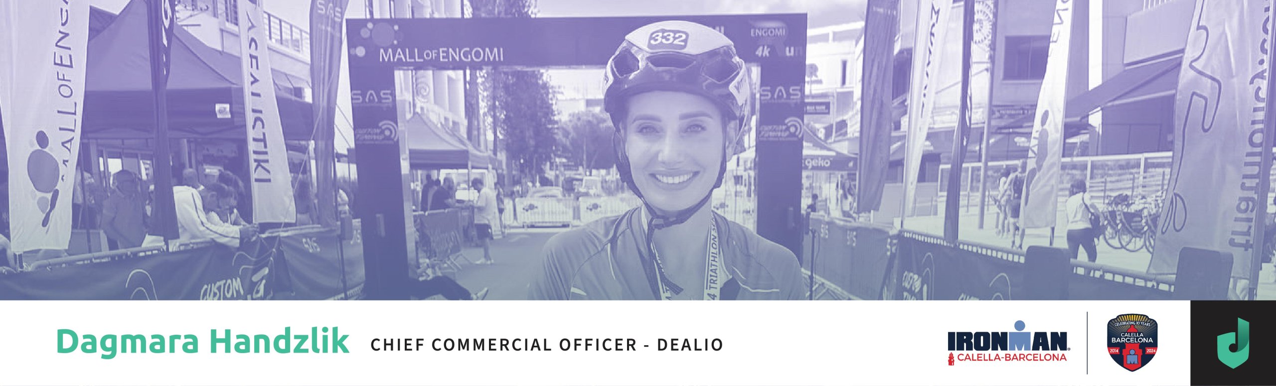 Dealio CCO Dagmara Handzlik Takes on Her First Ironman in Barcelona