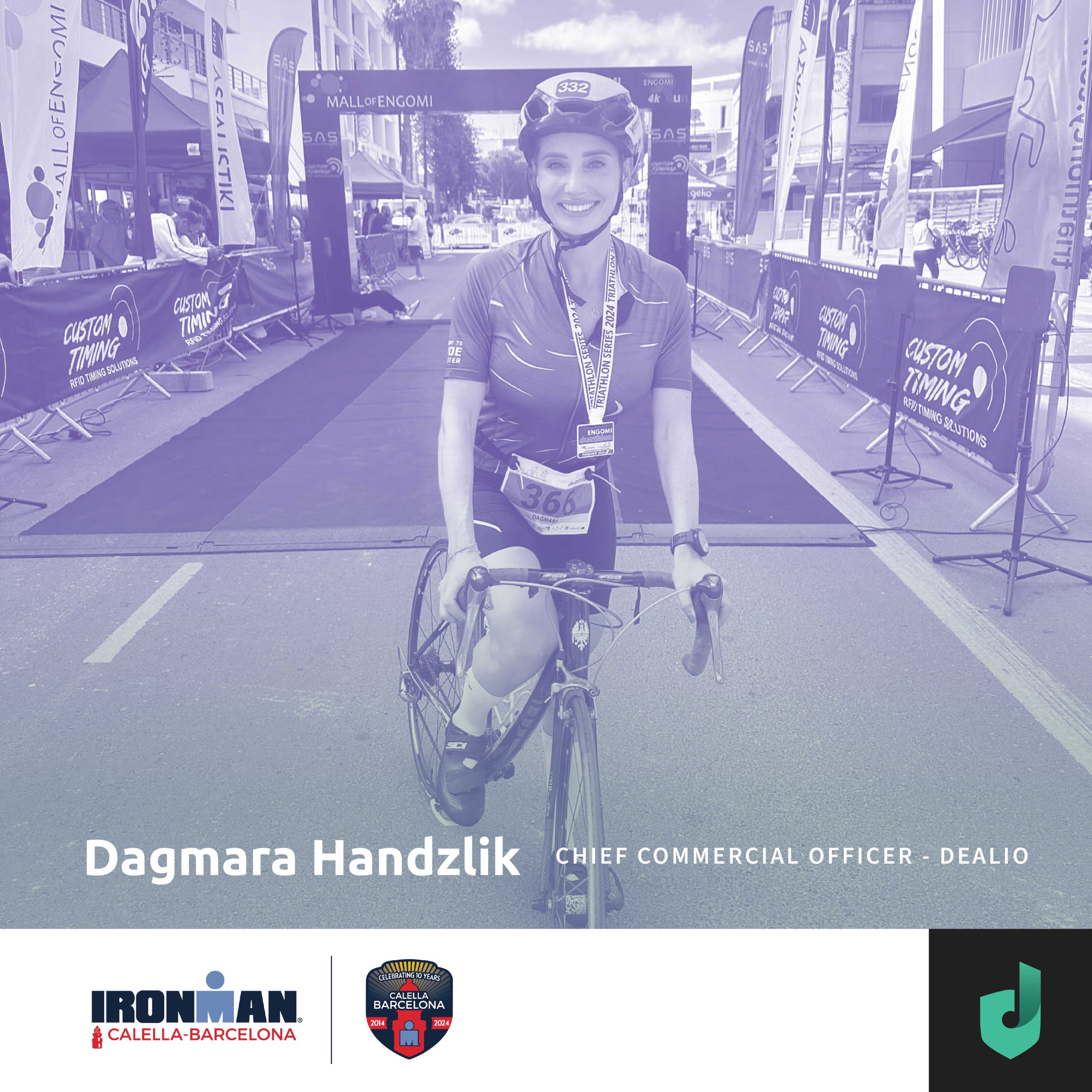 Dealio CCO Dagmara Handzlik Takes on Her First Ironman in Barcelona