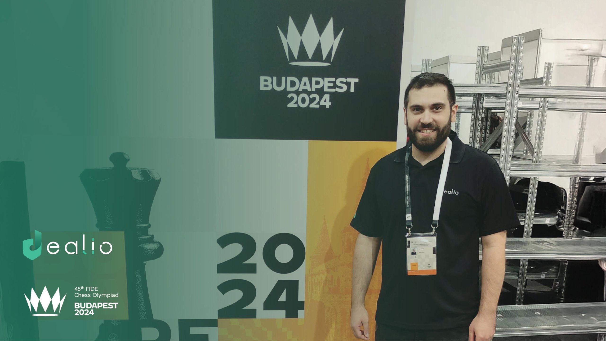 Dealio’s Loukas Kefalas Represents Cyprus at the 45th Chess Olympiad